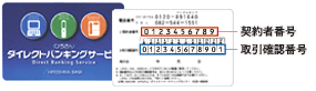 ダイレクトバンキングご利用カード