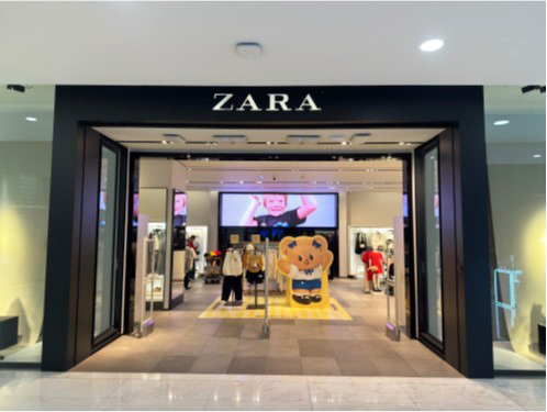 「ZARA」とのコラボレーション