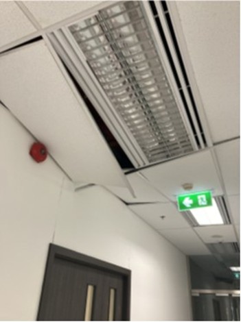 弊所入居ビル 被災状況②