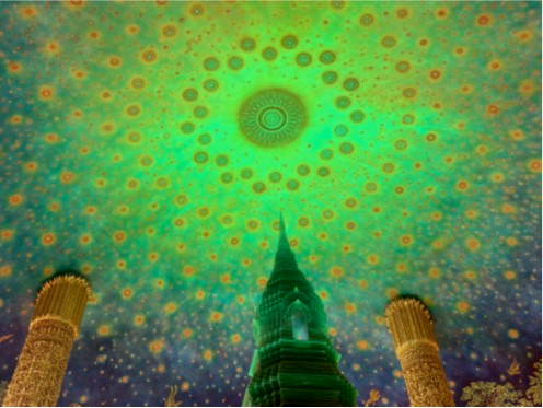 ワット・パークナムの天井画