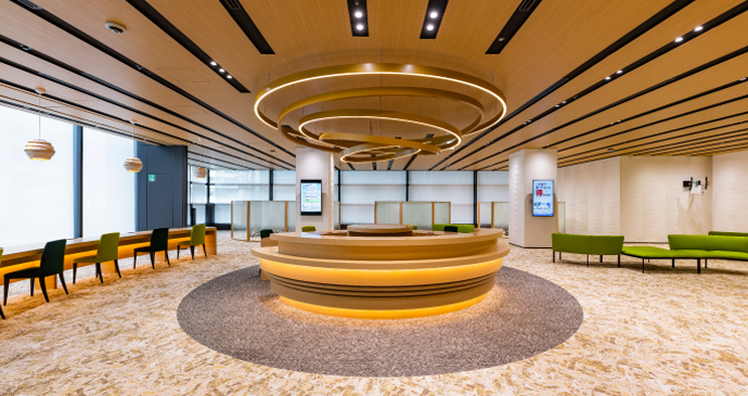 広島銀行本店営業部・総合受付