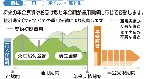 一時払変額年金保険