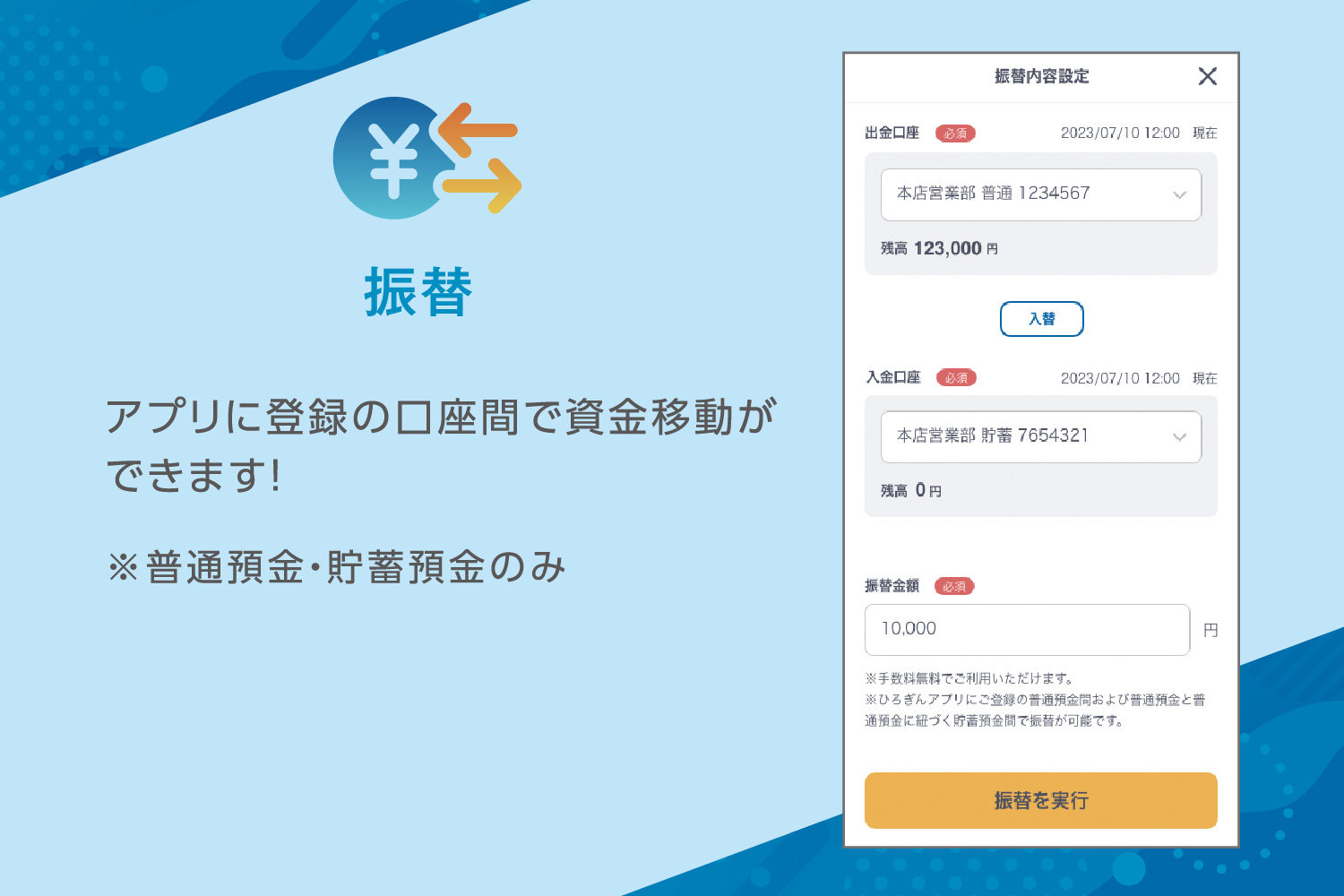 振替